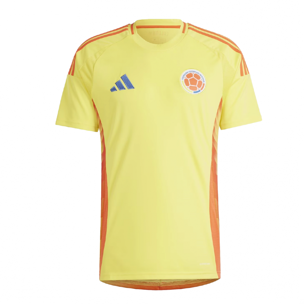 Colombia 2024 Home Shirt (IP8279, Jerseys / Shirts, Adidas) by www.protechkitzone.com Colombia 2024 Home Shirt
