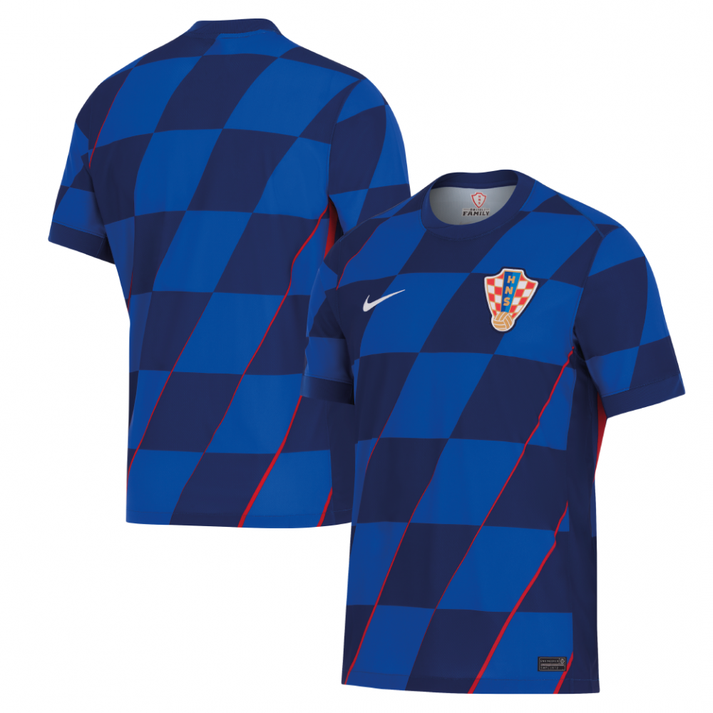 Croatia Football Shirt Euro 2016 Croatia 2024 Away Shirt