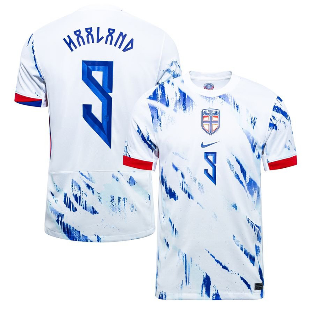Norway 2024 Away Shirt With Name and Numbering Norway 2024 Away Shirt With Name and Numbering