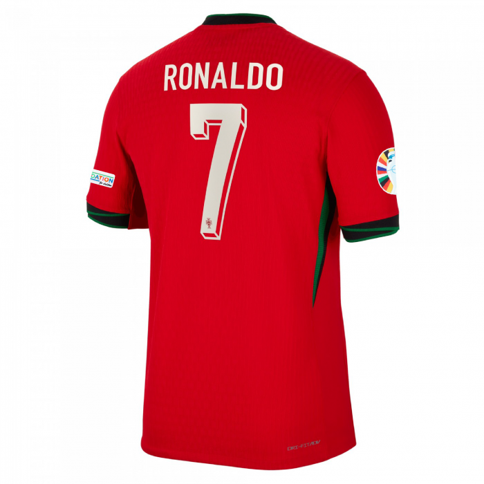 [Player Edition] Portugal 2024 Dri Fit Adv. Home Shirt With Ronaldo 7 