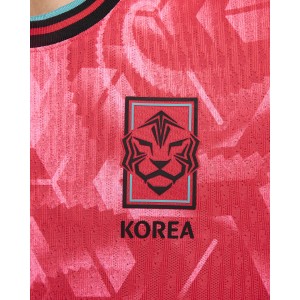 [Player Edition] South Korea 2024 Dri-Fit Adv. Home Shirt With Korea Flag and Nameset 