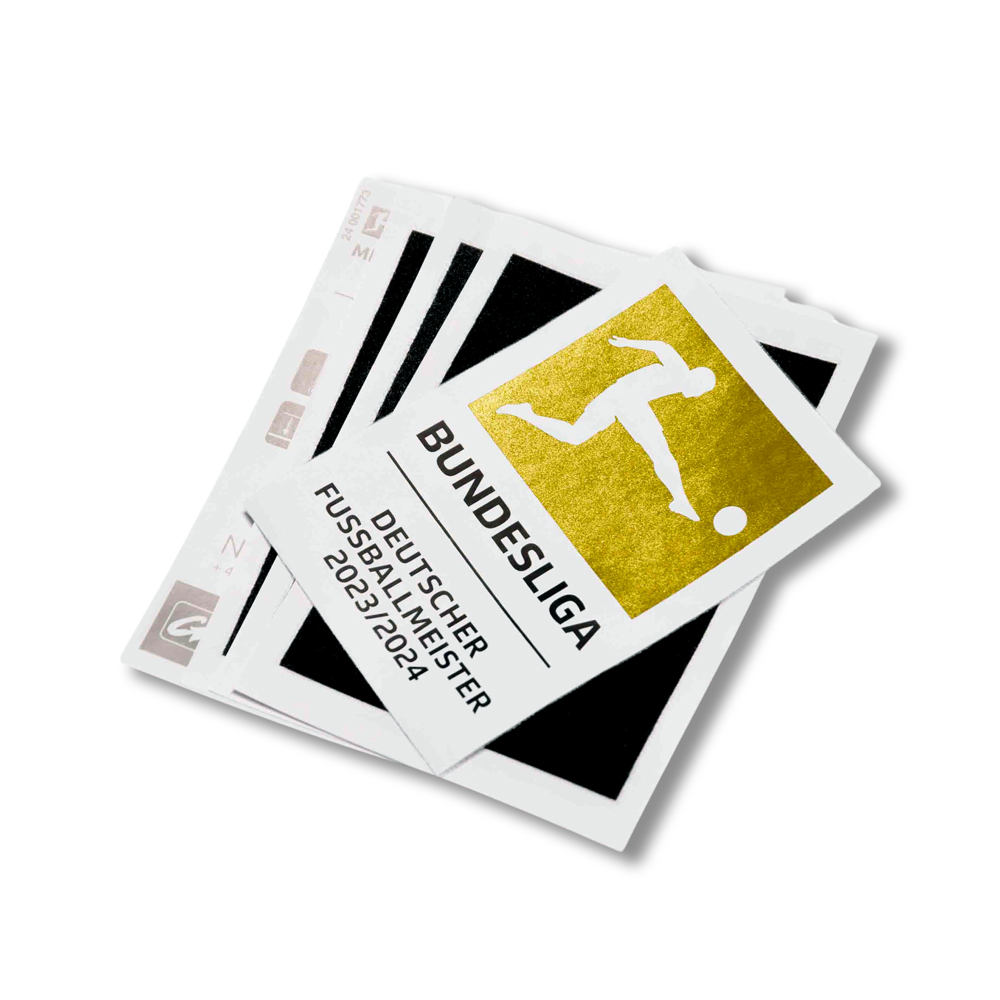 Bundesliga 24-25 Champions Sleeve Patch - 23/24 Season Winners (GERCHAMP2425, Official Bundesliga Badges, ) by www.protechkitzone.com Bundesliga 24-25 Champions Sleeve Patch - 23/24 Season Winners