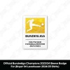Bundesliga 24-25 Champions Sleeve Patch - 23/24 Season Winners (GERCHAMP2425, Official Bundesliga Badges, ) by www.protechkitzone.com Bundesliga 24-25 Champions Sleeve Patch - 23/24 Season Winners