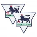 The F.A. Premier League Badges - Pair (Unofficial Product)