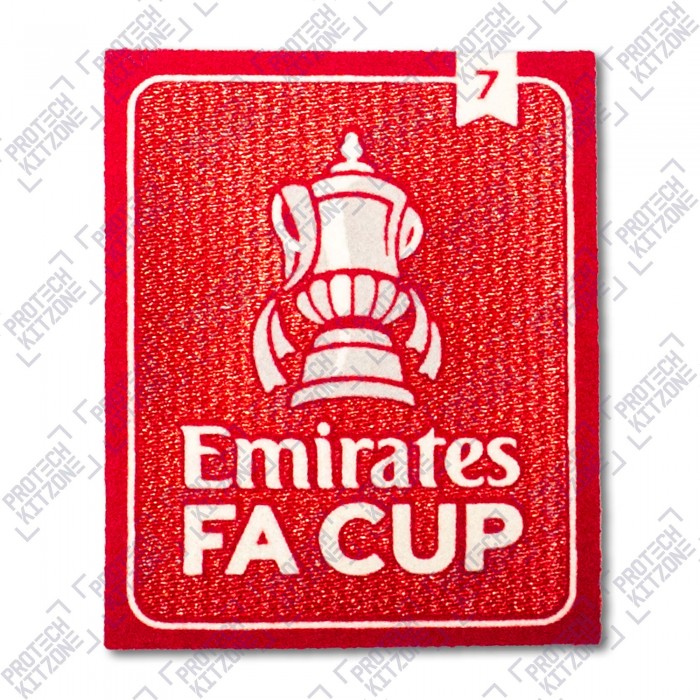 2024/25 Official FA Cup Winners 7 Sleeve Badge