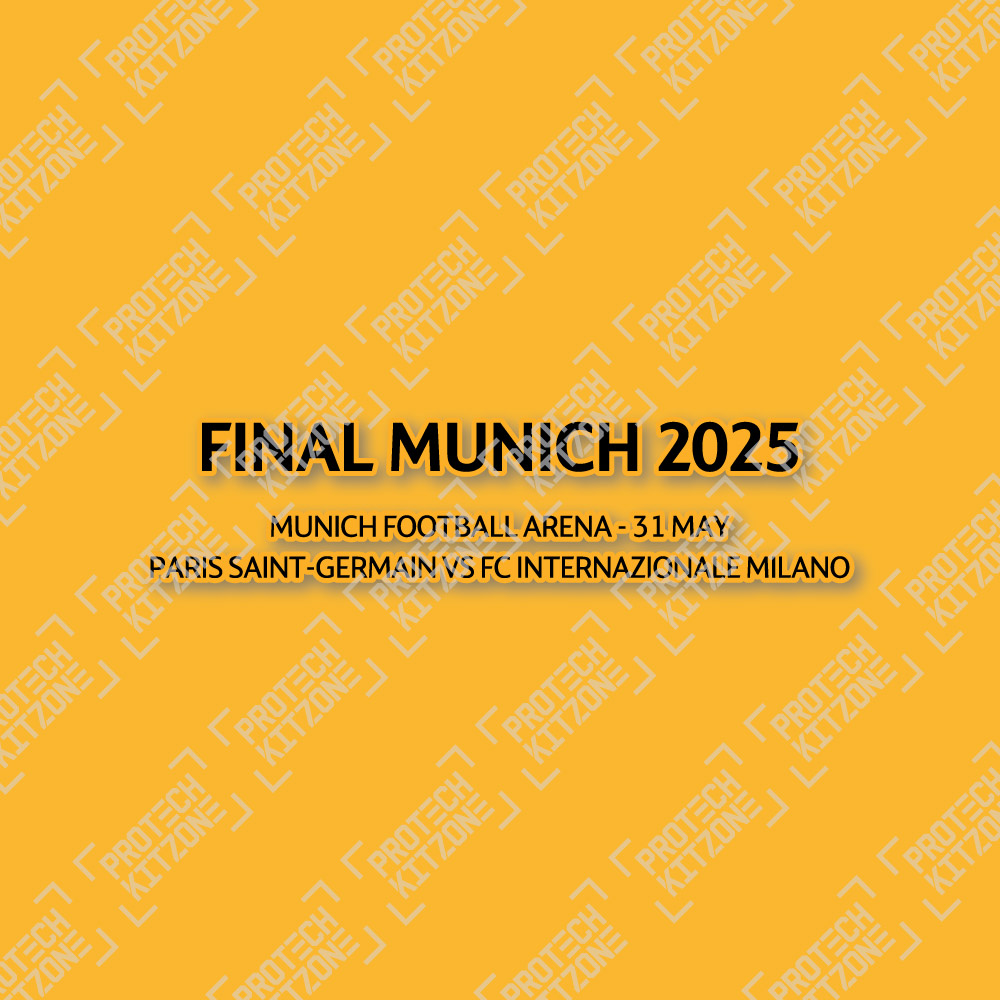 Official Final Munich 2025 Match Day Details Printing For Inter Milan Official Final Munich 2025 Match Day Details Printing For Inter Milan