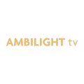 AMBILIGHT tv Logo - Gold  (24/25 Home)