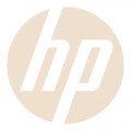 HP Logo - Beige