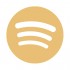 Spotify Logo - Gold