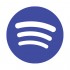 Spotify Logo - Royal Blue