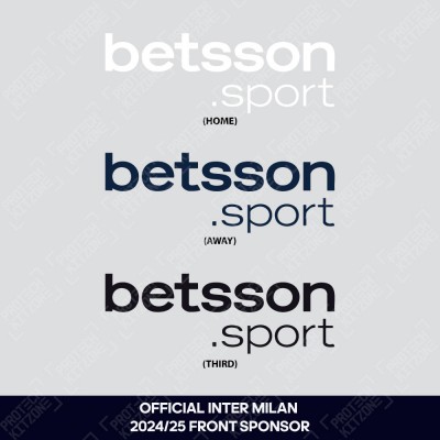 Betsson Sport (Official Inter Milan 2024/25 Front Sponsor) 