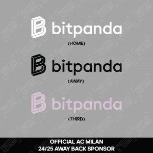 Bitpanda (Official AC Milan 2024/25 Back Sponsor) 