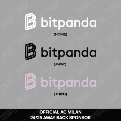 Bitpanda (Official AC Milan 2024/25 Back Sponsor) 
