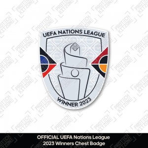 Official UEFA 2023 Nations League Winner Chest Patch - For Spain