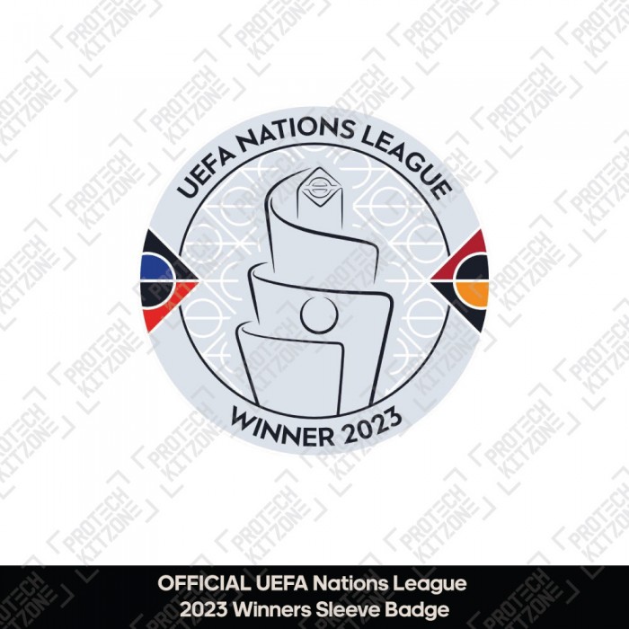 Official UEFA 2023 Nations League Winner Sleeve Patch - For Spain
