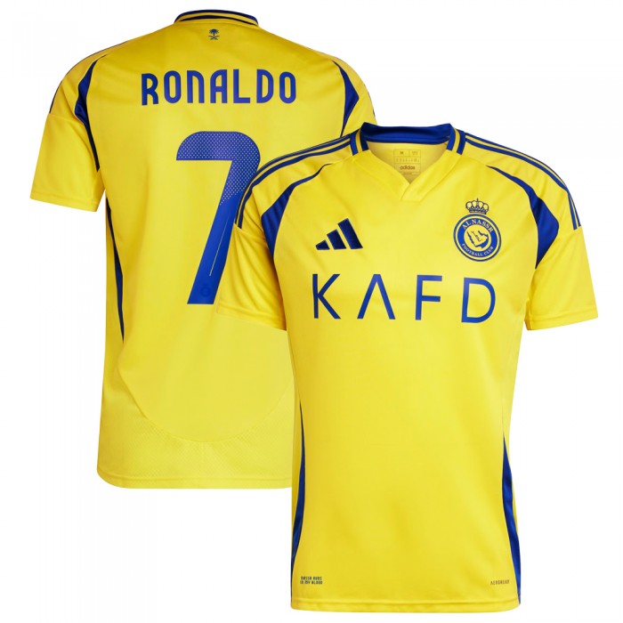 Al Nassr 2024/25 Home Shirt with Ronaldo 7