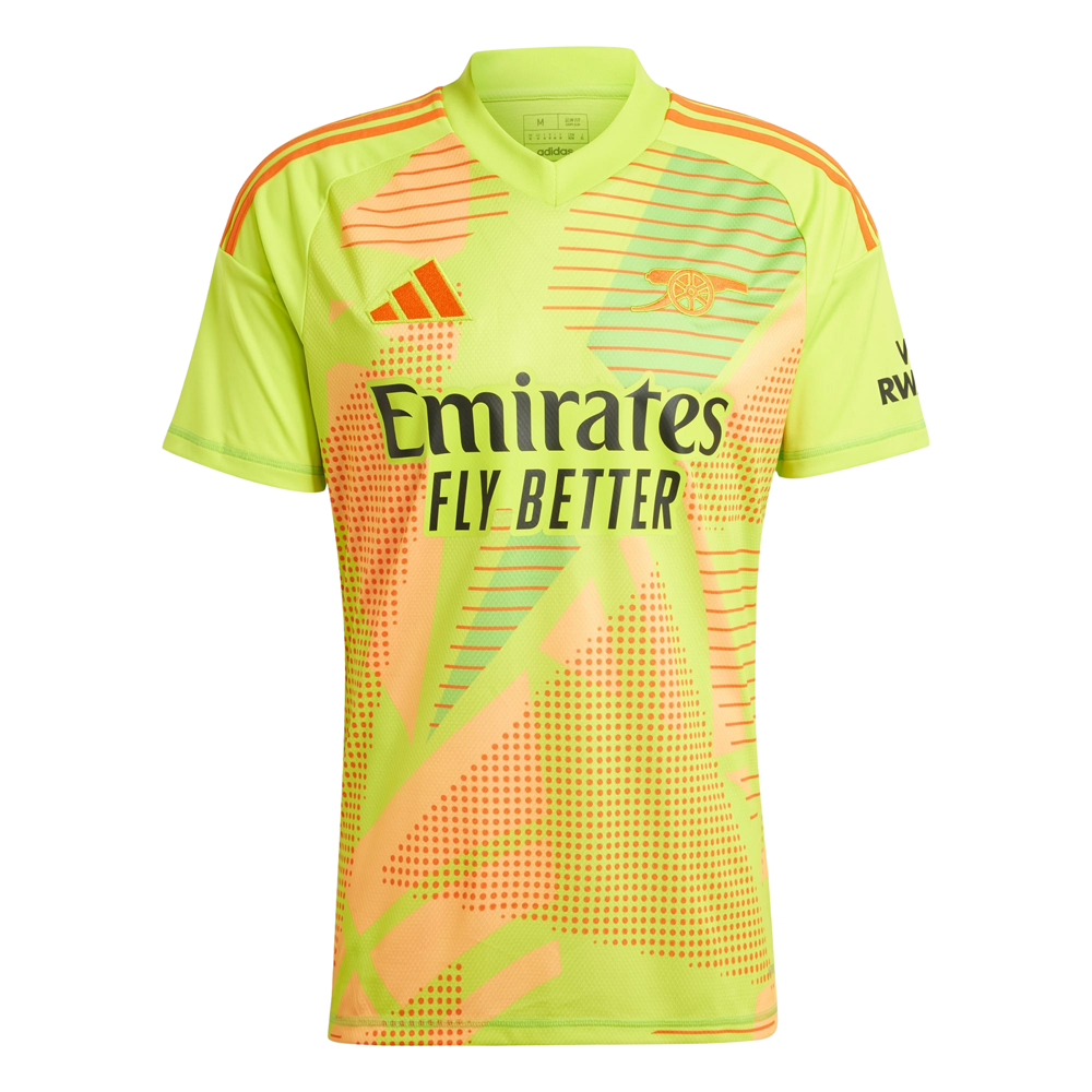 Arsenal 2024/25 Goalkeeper Home Shirt (IS8115, Clearance Sales, Adidas) by www.protechkitzone.com Arsenal 2024/25 Goalkeeper Home Shirt