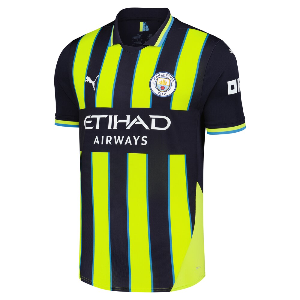 Manchester City 2024/25 Away Shirt (775086-02, Jerseys / Shirts, Puma) by www.protechkitzone.com Manchester City 2024/25 Away Shirt