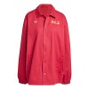 FC Bayern Munich 125th Year Anniversary Coach Jacket - Maroon