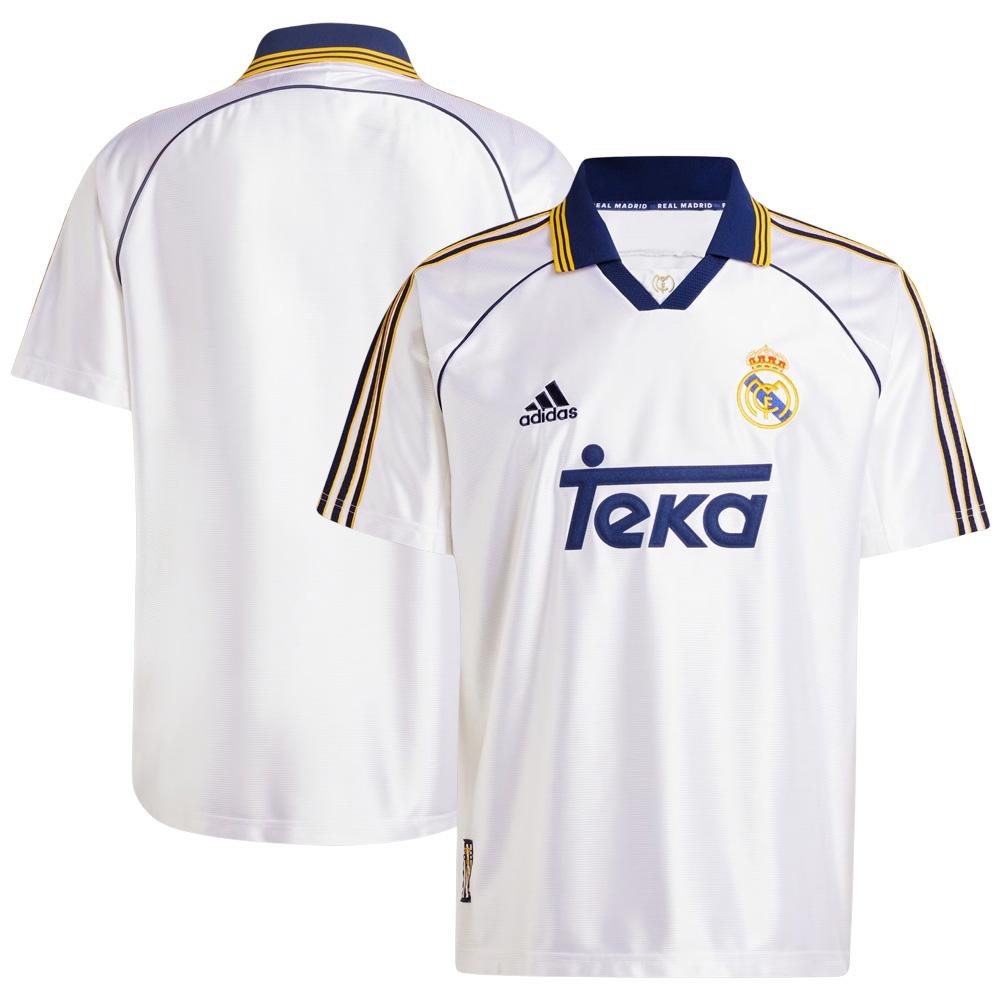 Real Madrid 1999/2000 Home Shirt Real Madrid 1999/2000 Home Shirt