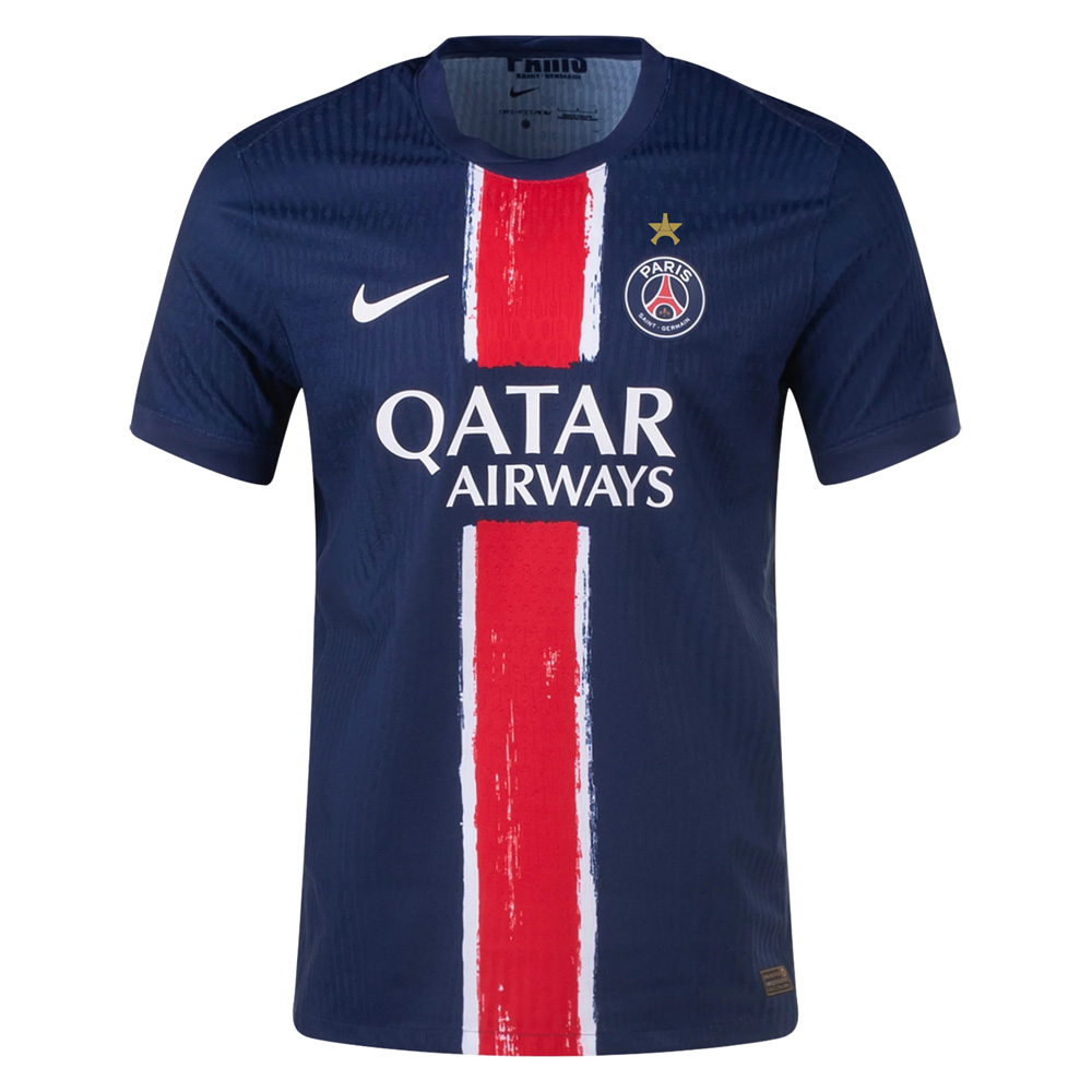 [Player Edition] Paris Saint-Germain 2024/25 Dri-Fit Adv. Home Shirt - Champions of Europe 25 Set