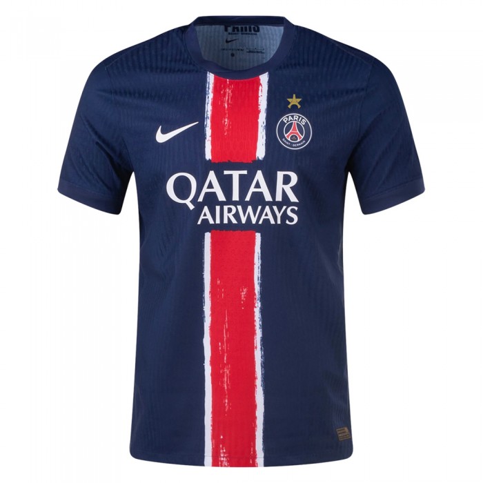 [Player Edition] Paris Saint-Germain 2024/25 Dri-Fit Adv. Home Shirt - Champions of Europe 25 Set