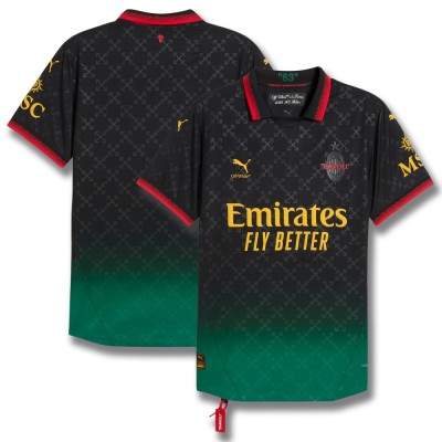 Puma x AC Milan x Off-White™ 2024/25 Authentic Shirt - Black