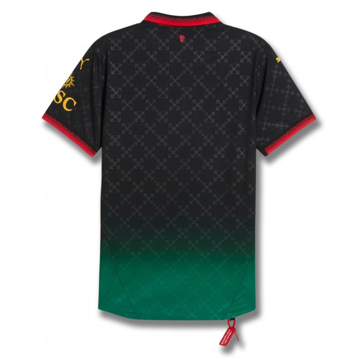 Puma x AC Milan x Off-White™ 2024/25 Authentic Shirt - Black