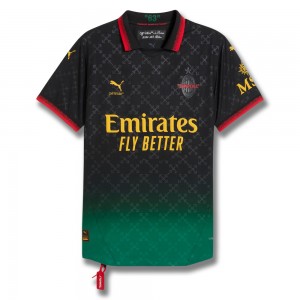 Puma x AC Milan x Off-White™ 2024/25 Authentic Shirt - Black
