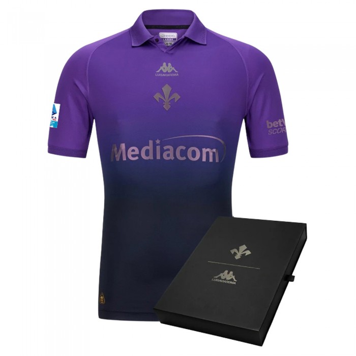 Fiorentina x Luisaviaroma 2024/25 Kombat Pro Fourth Shirt w/Kean 20 Full Set (Minor Defected)
