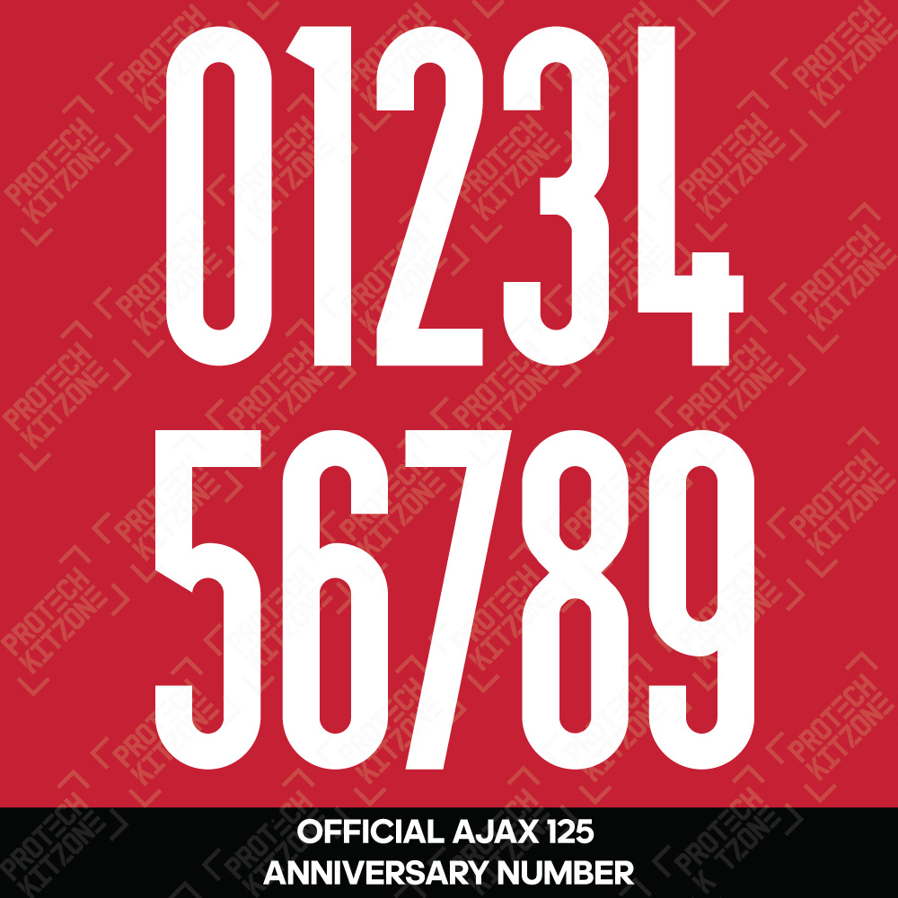 Official Ajax 125th Anniversary Number Official Ajax 125th Anniversary Number