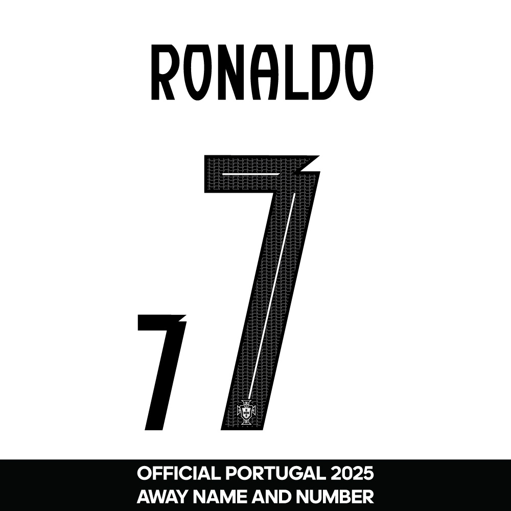 Ronaldo 7 (Official Portugal 2025 Away Name and Numbering) (CR7-2025-A-NNS, Buy more Save more, ) by www.protechkitzone.com Ronaldo 7 (Official Portugal 2025 Away Name and Numbering)