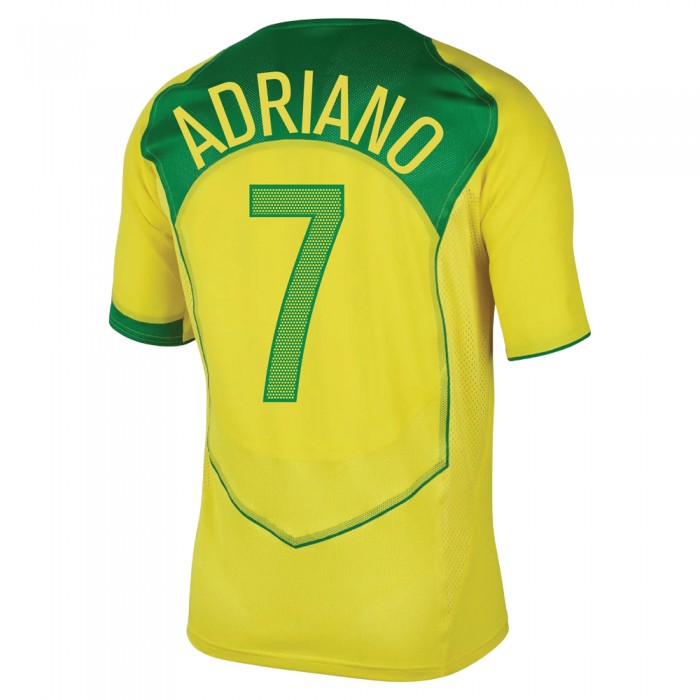 Brazil 2004 Total 90 Reissue Shirt - Adriano 7