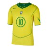 Brazil 2004 Total 90 Reissue Shirt - Ronaldinho 10