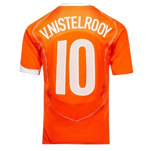 Netherlands 2004 Reissue Home Shirt - Ruud van Nistelrooy 10