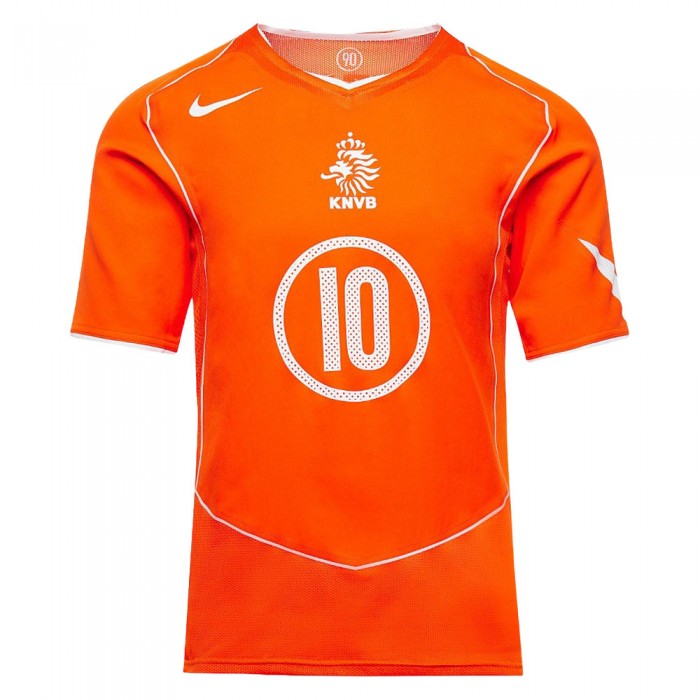 Netherlands 2004 Reissue Home Shirt - Ruud van Nistelrooy 10