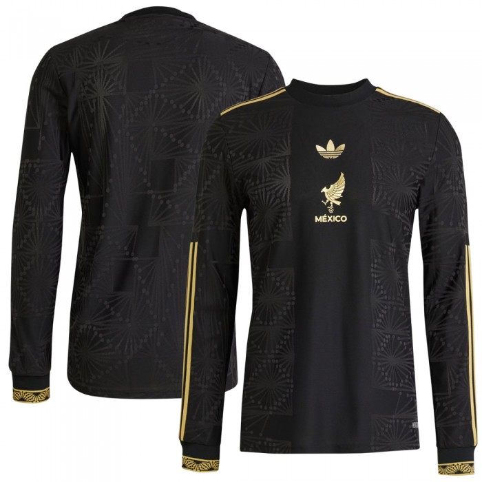 [Player Edition] [Long Sleeve] Mexico 2025 Gold Shirt