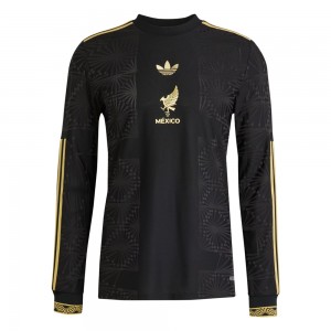 [Player Edition] [Long Sleeve] Mexico 2025 Gold Shirt