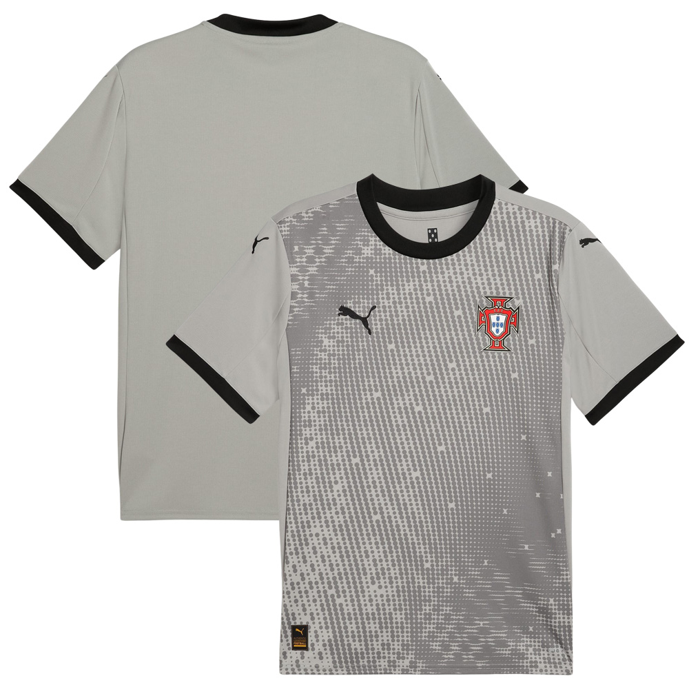 Portugal 2025 Goalkeeper Shirt - Smoke Gray Portugal 2025 Goalkeeper Shirt - Smoke Gray