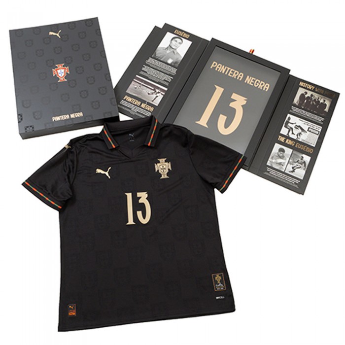 Portugal 25/26 Authentic Special Edition Eusébio Jersey with Box