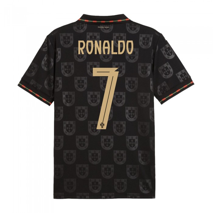 Portugal 25/26 Special Edition Eusébio Jersey w/ Ronaldo 7