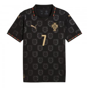 Portugal 25/26 Special Edition Eusébio Jersey w/ Ronaldo 7