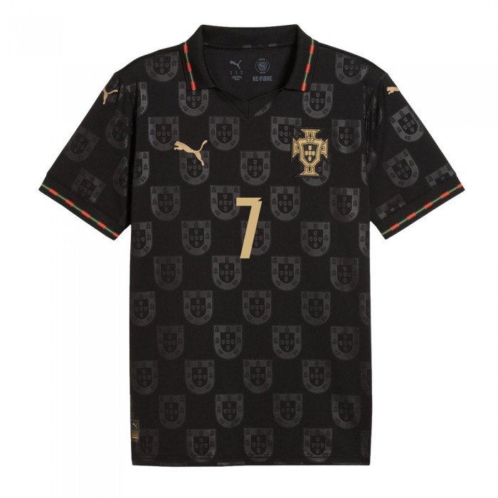 Portugal 25/26 Special Edition Eusébio Jersey w/ Ronaldo 7