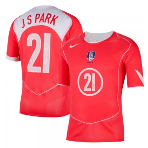 South Korea 2004 Total 90 Reissue Shirt - Park Ji Sung 21