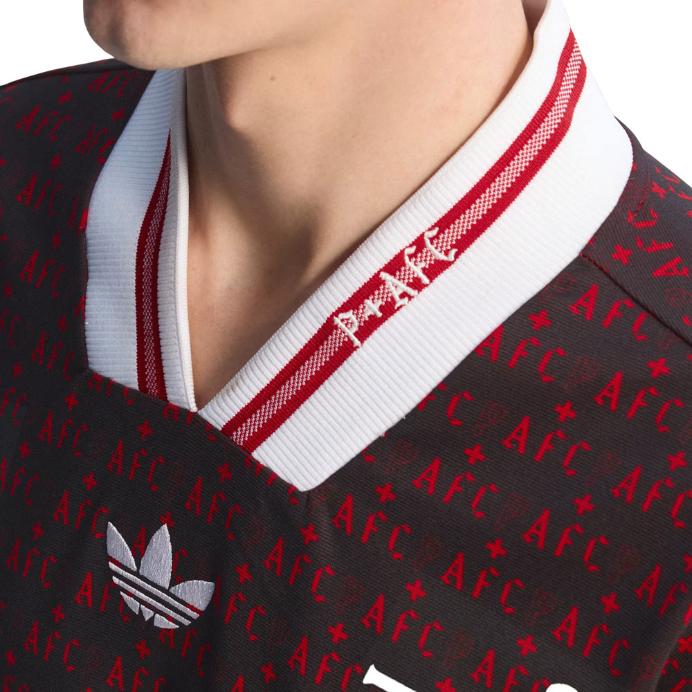 Arsenal FC Places+Face Lifestyler Shirt (KC1213, Arsenal, Adidas) by www.protechkitzone.com Arsenal FC Places+Face Lifestyler Shirt
