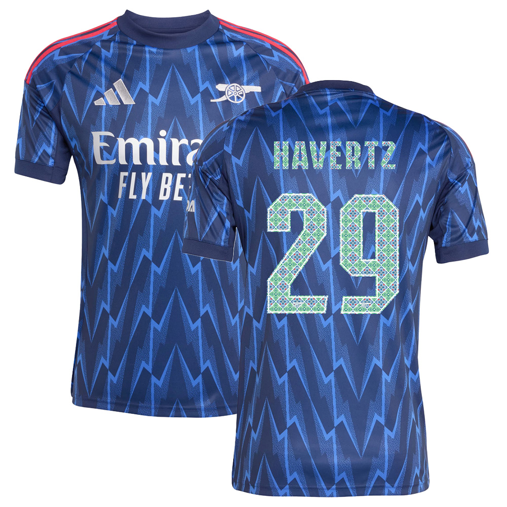 Arsenal 25/26 Away Shirt Havartz 29 - Singapore 2025 Tour Version Arsenal 25/26 Away Shirt Havartz 29 - Singapore 2025 Tour Version