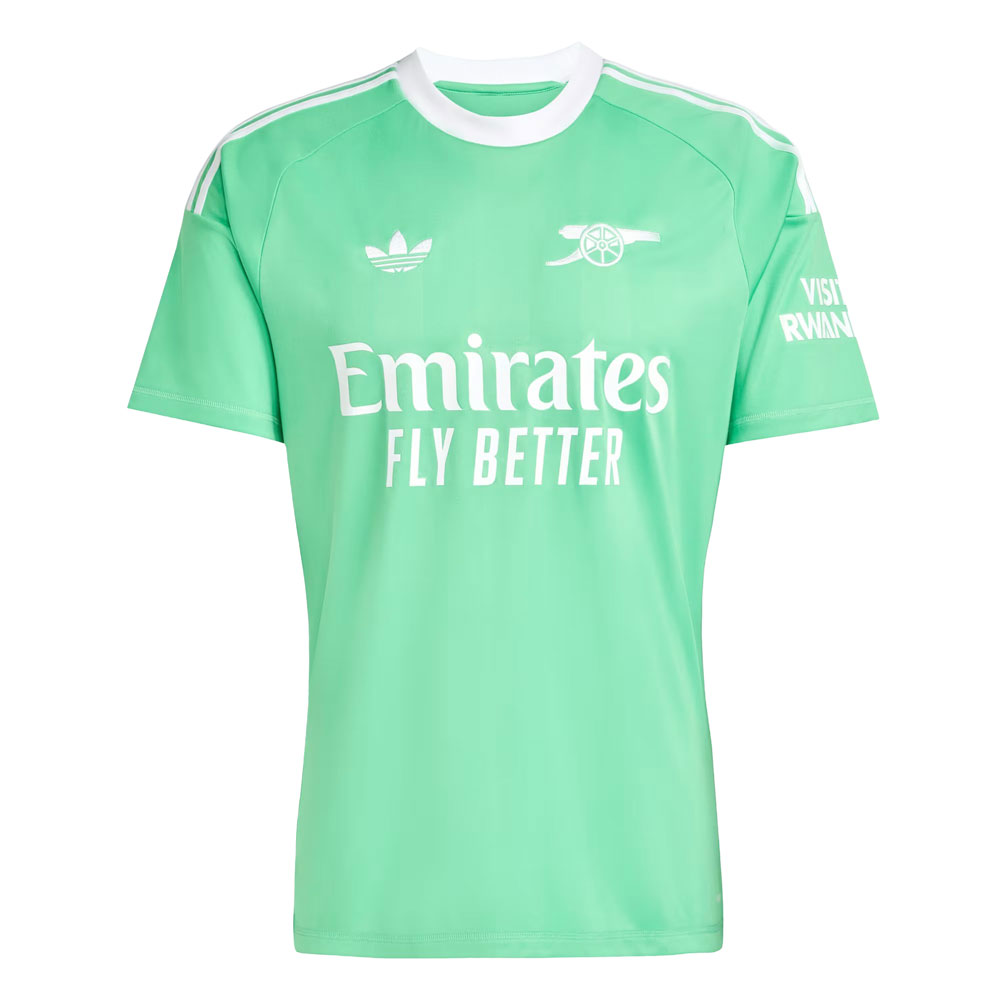 Arsenal 25/26 Third Goalkeeper Shirt (JI9560, Jerseys / Shirts, Adidas) by www.protechkitzone.com Arsenal 25/26 Third Goalkeeper Shirt
