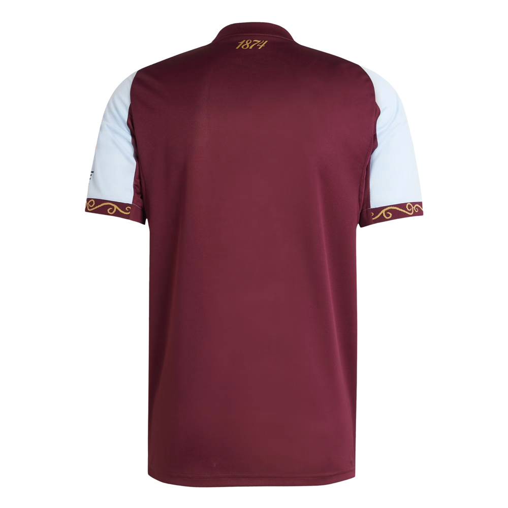 Aston Villa 25/26 Home Shirt (JN8061, Jerseys / Shirts, Adidas) by www.protechkitzone.com Aston Villa 25/26 Home Shirt
