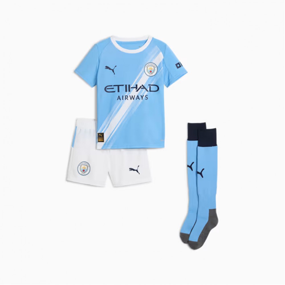 Manchester City 25/26 Home Mini Kit Kids Manchester City 25/26 Home Mini Kit Kids
