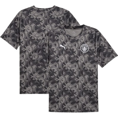 Manchester City Warm Up Shirt - Black/Grey